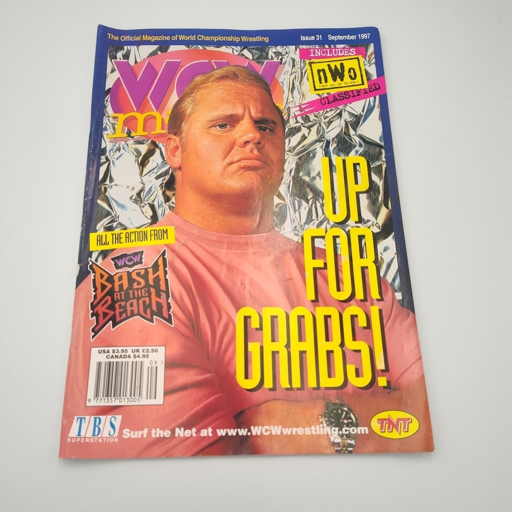 September 1997 WCW Wrestling Magazine NWO Vol. 1‎ #31 w/Curt Hennig Cover NICE!